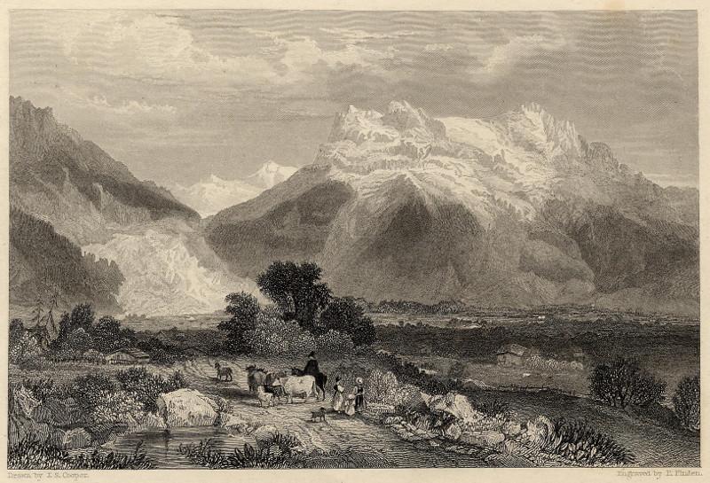 afbeelding van prent Grindenwald van J.S. Cooper, E.Finden (Grindelwald)