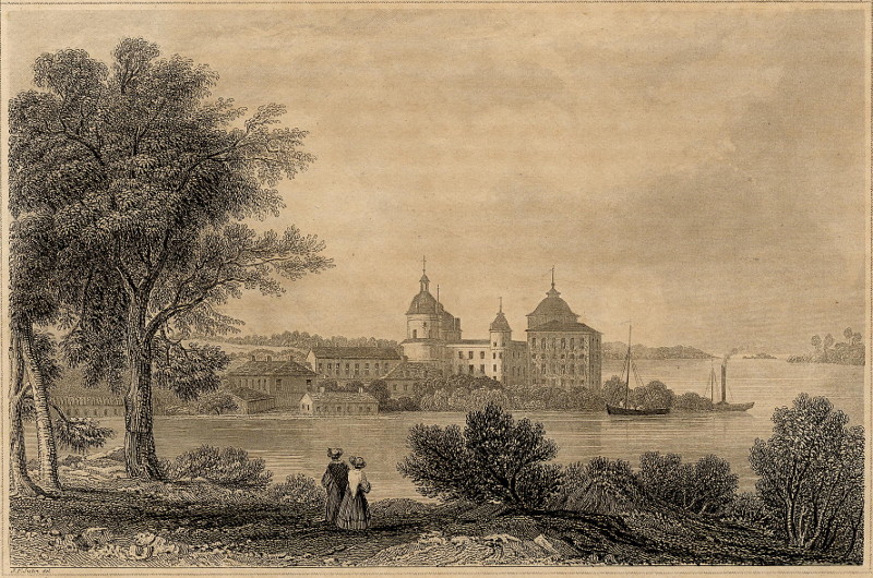 afbeelding van prent Gripsholm van J.F. Julin (Gripsholm)