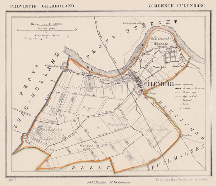 afbeelding van Kuyperkaart Ermelo ( Kad gem Ermelo) van Kuyper (Kuijper)