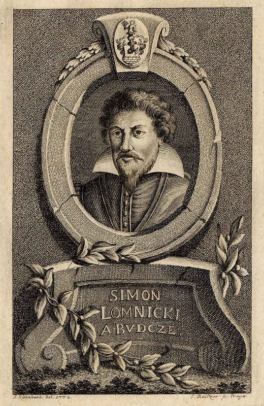 afbeelding van prent Simon Lomnicki A Budcze van J. Kleinhardt, J. Baltzer (Schrijvers, )