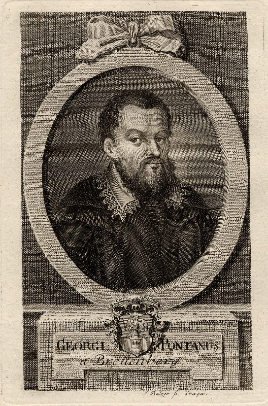 afbeelding van prent Georgi Pontanus a Breitenberg van J.Balzer (Schrijvers, )