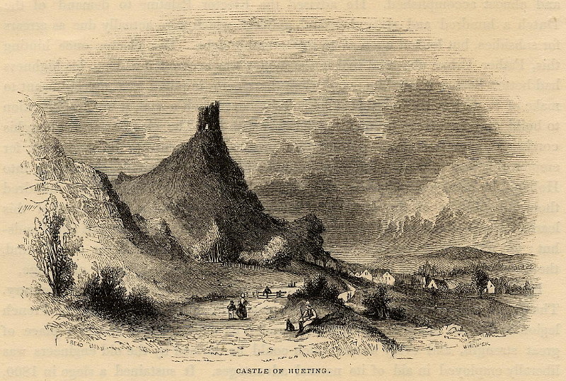 afbeelding van prent Castle of Hueting van S. Read, Whimper (Hutting)