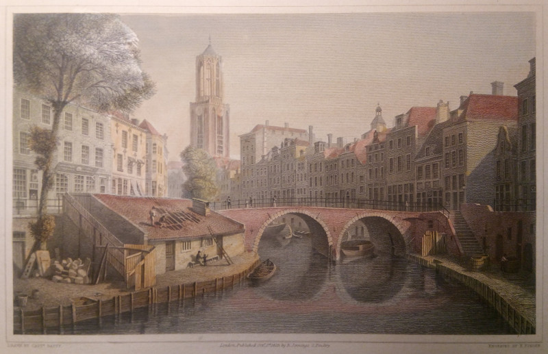 afbeelding van prent Utrecht van Captn Batty of the Grenadier Guards, E. Finden (Utrecht)
