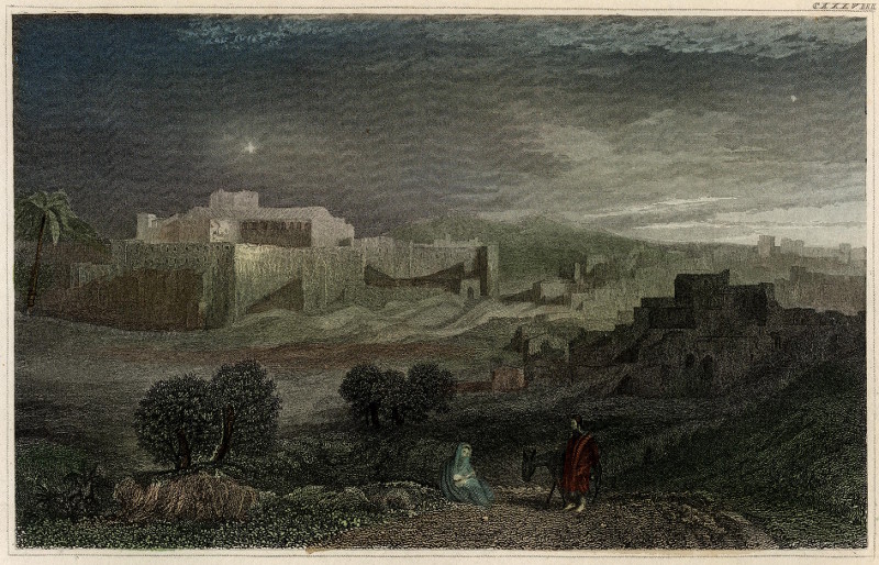 afbeelding van prent Bethlehem van nn (Bethlehem)