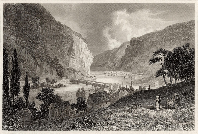afbeelding van prent Harpers Ferry van nn (Harpers Ferry)
