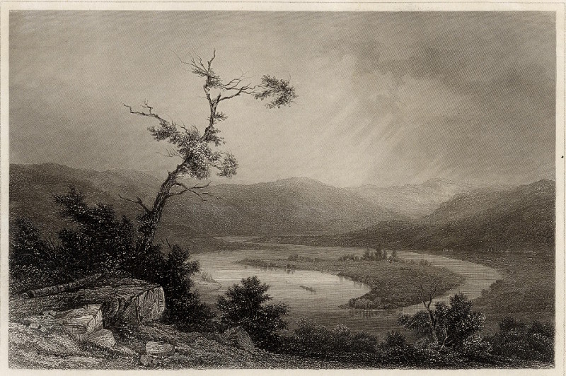 afbeelding van prent Der Susquehanna van nn (Susquehanna)