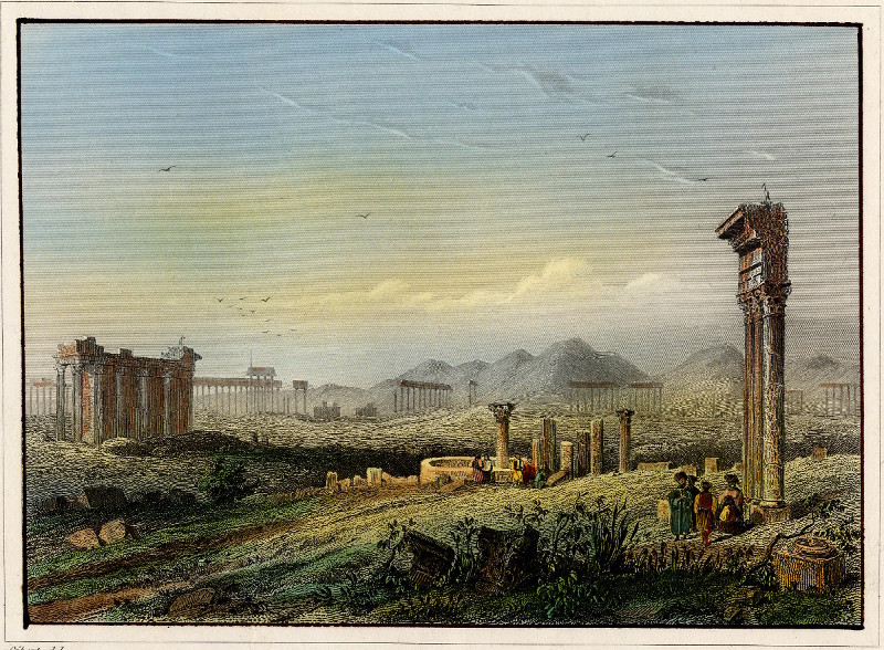 afbeelding van prent Palmyre (Syrie) van Gibert, Jouanny (Palmyra, Homs)