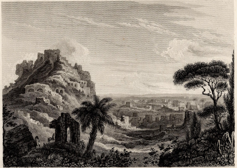 afbeelding van prent Ruinen von Babilon van nn (Babylon)