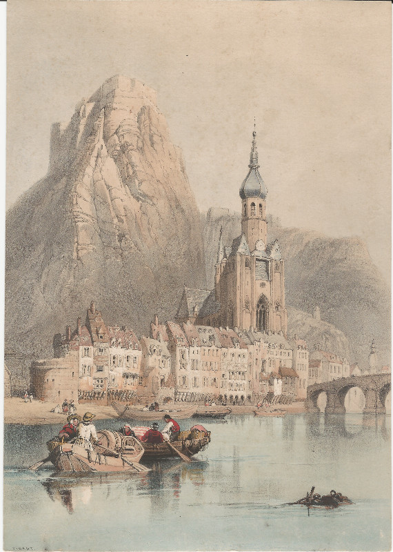 afbeelding van prent Dinant van C.F. Stanfield (Dinant)