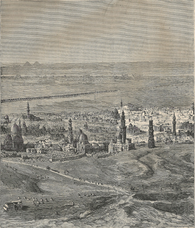 afbeelding van prent Le vieux Caire van nn (Cairo)