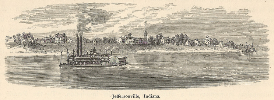afbeelding van prent Jeffersonville, Indiana van nn (Jeffersonville)