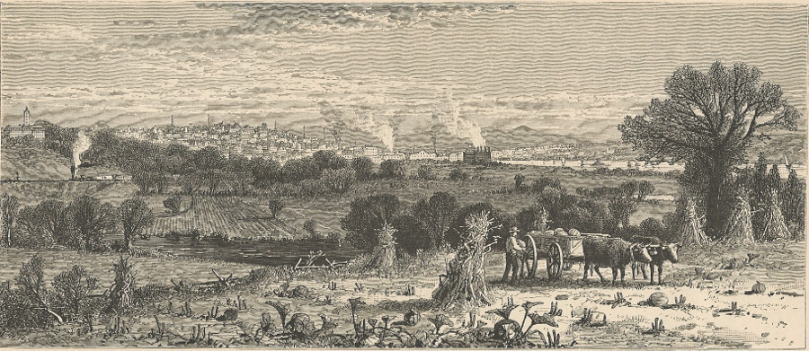 afbeelding van prent Albany, from Kenwood van nn (Albany)