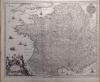 kaart Galliae Nova et Accurata descriptio Vulgo Royaume de France