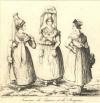 Prent Femmes de Lisieux et de Bayeux