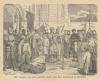 gezicht Het leggen van den eersten steen van den domtoren te Utrecht