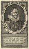 Prent Carel Rijkwaert, predikant der Remonstranten te Utrecht
