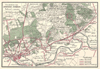 kaart Omstreken van Arnhem-Dieren
