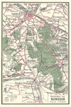 kaart Omstreken van Nijmegen