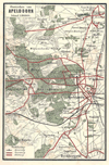 kaart Omstreken van Apeldoorn