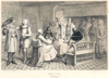 Afbeelding van de prent Edelen (13e eeuw) Prent Edelen (13e eeuw)