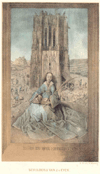 Prent Schilderij van J. v. Eyck