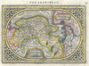 kaart Groninga Dominium Von Groningen 321