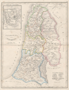 kaart Kaart van Palestina