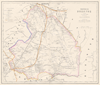 kaart Kaart van de Provincie Drenthe .