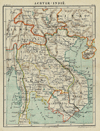 kaart Achter-Indië