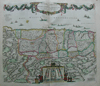 Afbeelding van kaart Terra Sancta, sive Promissionis, olim Palestina recens delineata, et in lucem kaart Terra Sancta, sive Promissionis, olim Palestina recens delineata, et in lucem