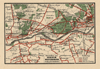 kaart Omstreken van Arnhem Wageningen