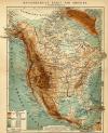 Afbeelding van kaart Natuurkundige kaart van Amerika kaart Natuurkundige kaart van Amerika