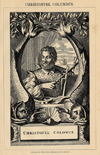print of Christoffel Columbus