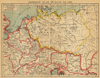 kaart Germanië in de 2e eeuw na Chr.