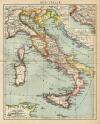 kaart Oud - Italië