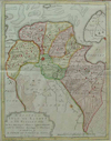 kaart De synode van stad en landen Groningen