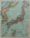 kaart Japan und Korea