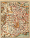 kaart Vereenigde Staten van Noord-Amerika. II. Midden deel