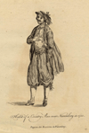 Prent Habit of a Country Man near Nuremberg in 1755.