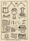thmbnail of Sellier, outils du sellier, et différens arcons