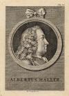 Prent Albertus Haller