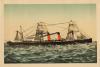 Prent The new Cunard steam-ship Servia