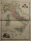 kaart Italie Ancienne