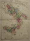 kaart Italie Méridionale