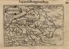 kaart Le pays de Bourges ou Berry, Biturigum