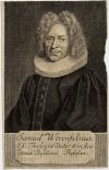 Prent Samuel Werenfelsius S.S. Thelogiae Doctor et in Academia Basiliensi Professor