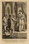 Prent De Rijksstanden van Hongarije door Koningin Maria Theresia tegen haaren vijanden opgeroepen