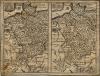 kaart Populorum Germaniae inter Rhenum et Albim Descript ut inter Coesaris et Traiani imperia Incoluerunt
