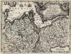 kaart Ducatus Pomeraniae cum magna Maris Balthici Et Provinc: adnex: parte