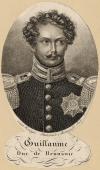 Prent Guillaume Duc de Brunswic